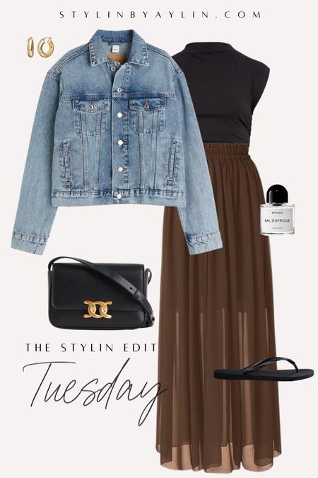 OOTW- Tuesday edition, casual styled maxi skirt from amazon, accessories, StylinByAylin 

#LTKstyletip #LTKSeasonal