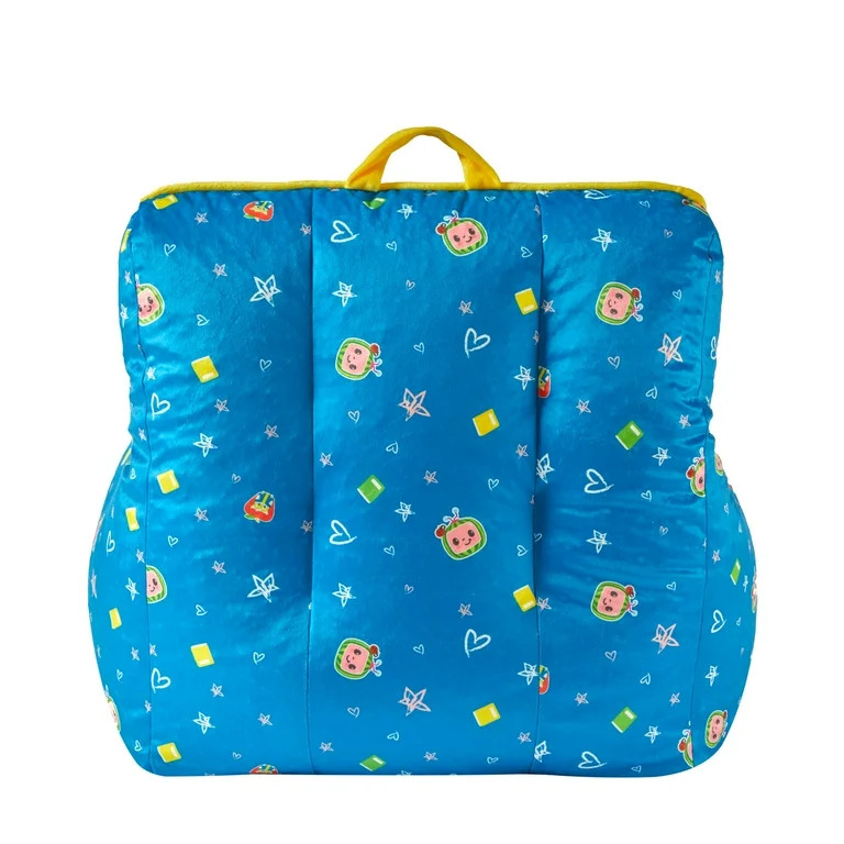 Cocomelon Square Beanbag Chair Blue, 18" inches | Walmart (US)