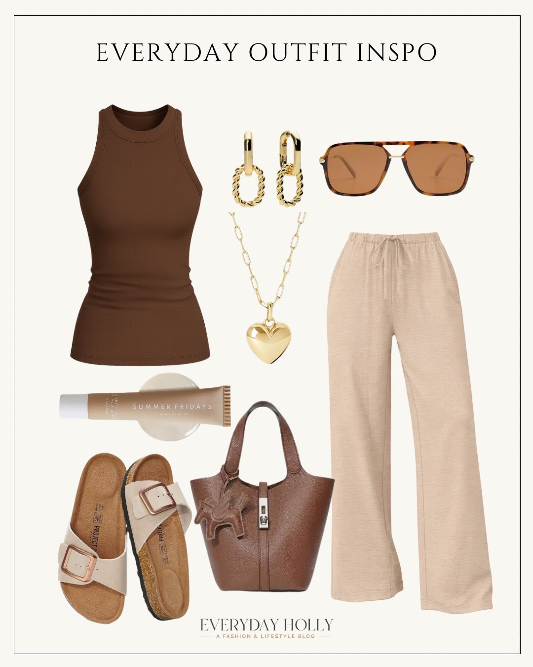 Easy everyday outfit for spring and summer. These products are perfect for your summer essentials. From comfy summer clothing to must-have accessories, I've got you covered.


#LTKOver40 #LTKootd #LTKgrwm