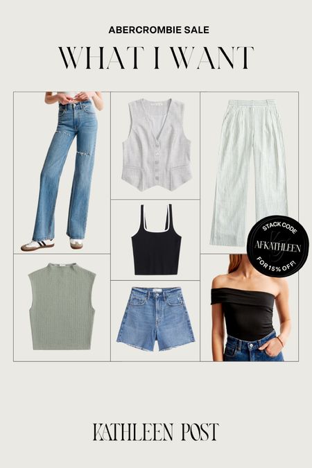 Abercrombie Code is live!! Use code: AFKATHLEEN for 15% off your entire purchase and it stacks on top of their current sale (25% off shorts & 15% off everything else)! 

New Arrivals I’m Currently Loving! #kathleenpost #Abercrombie #newarrivals #shortssale

#LTKStyleTip #LTKSaleAlert #LTKSeasonal