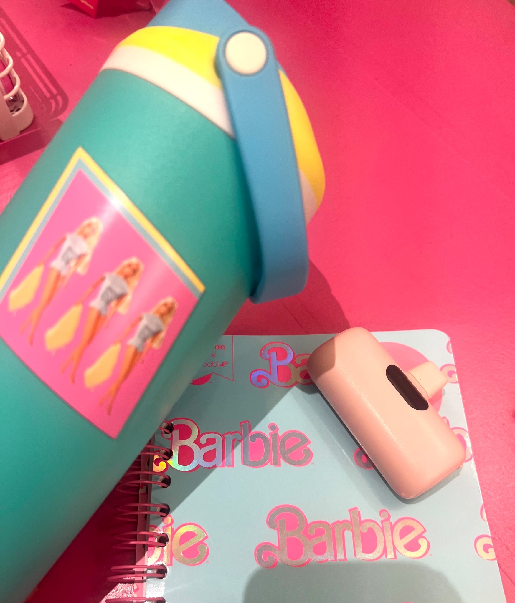 Barbie Work Accessories Today 
💖🩵🧡
