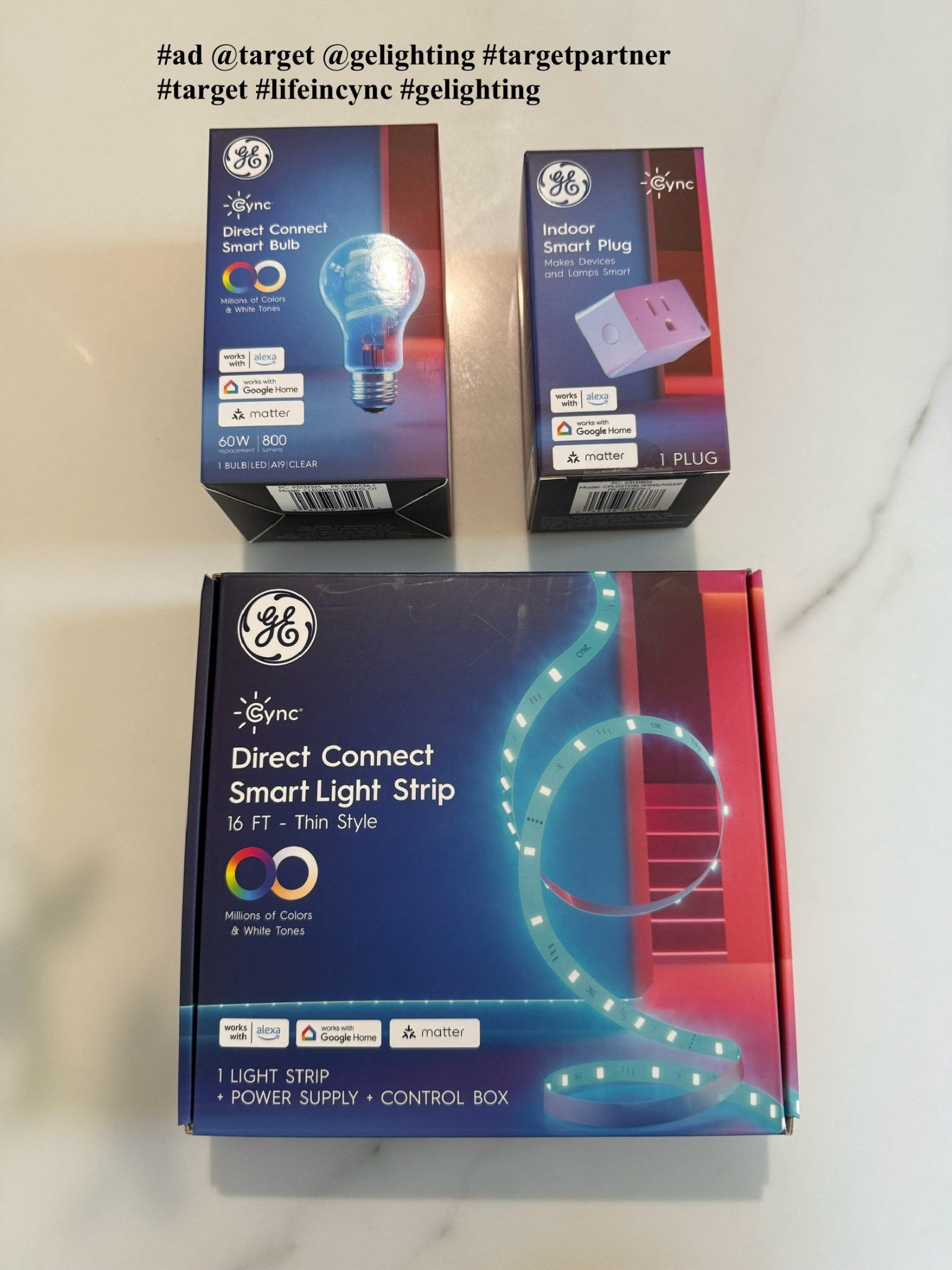#ad Smart home made simple with GE Cync Smart Home Products, available @target. 

From smart plugs that automate anything connected to it (hello Christmas tree) to colorful light strips & light bulbs you can control right from your phone. Setup is super easy and everything connects through the Cync app. These also make holiday decorating (and automating) for the holidays so easy. Perfect for adding a little magic to the season. 

#ad @target @gelighting #targetpartner #target #lifeincync #gelighting 


#LTKHoliday #LTKSeasonal #LTKHome