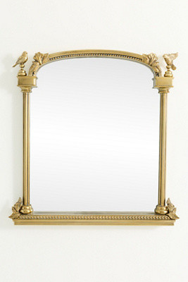 Lilou Bird Arched Mantel Mirror | Anthropologie (US)