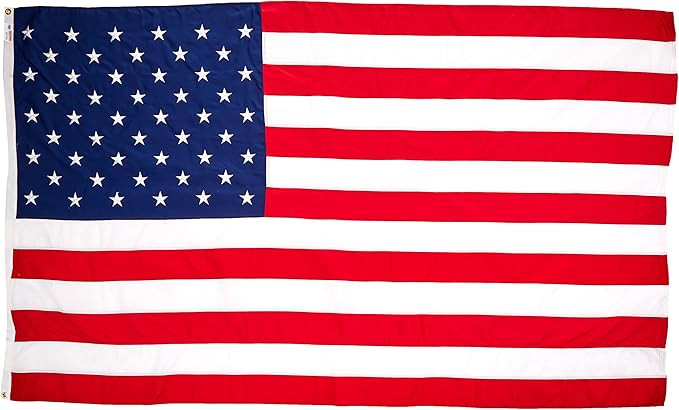 Valley Forge American Flag - 100% Made in The USA - 5' x 8' ft - Koralex II 2-Ply Polyester - Stu... | Amazon (US)