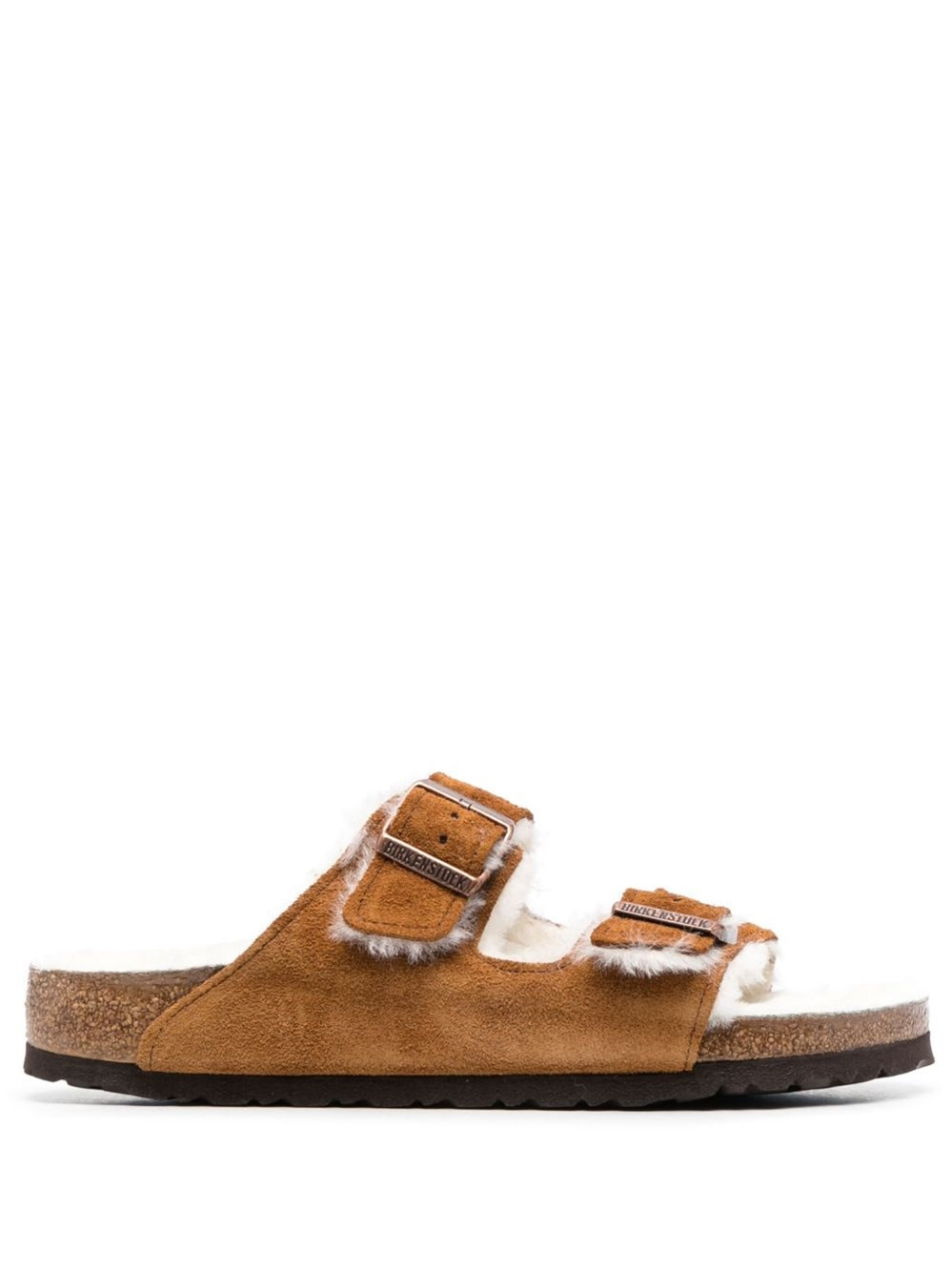 Birkenstock Arizona Shearling Suede Sandals | Tessabit Stores (Global)