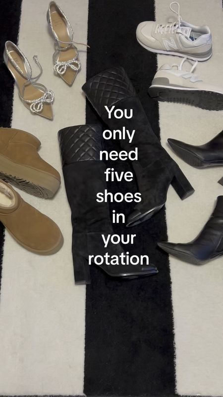 Shoe reel/tiktok🖤

Boots - booties - bow heels - sneakers - new balance - chanel boots - black boots - athleisure - gift idea - Valentine’s Day gift - winter shoe style - winter style - tall boots - comfortable shoes - tennis shoes - DSW - Steve Madden - video - shoe video

#LTKVideo #LTKshoecrush #LTKSeasonal