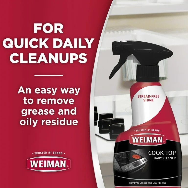 Weiman Cook Top Daily Cleaner, 12 fl oz | Walmart (US)