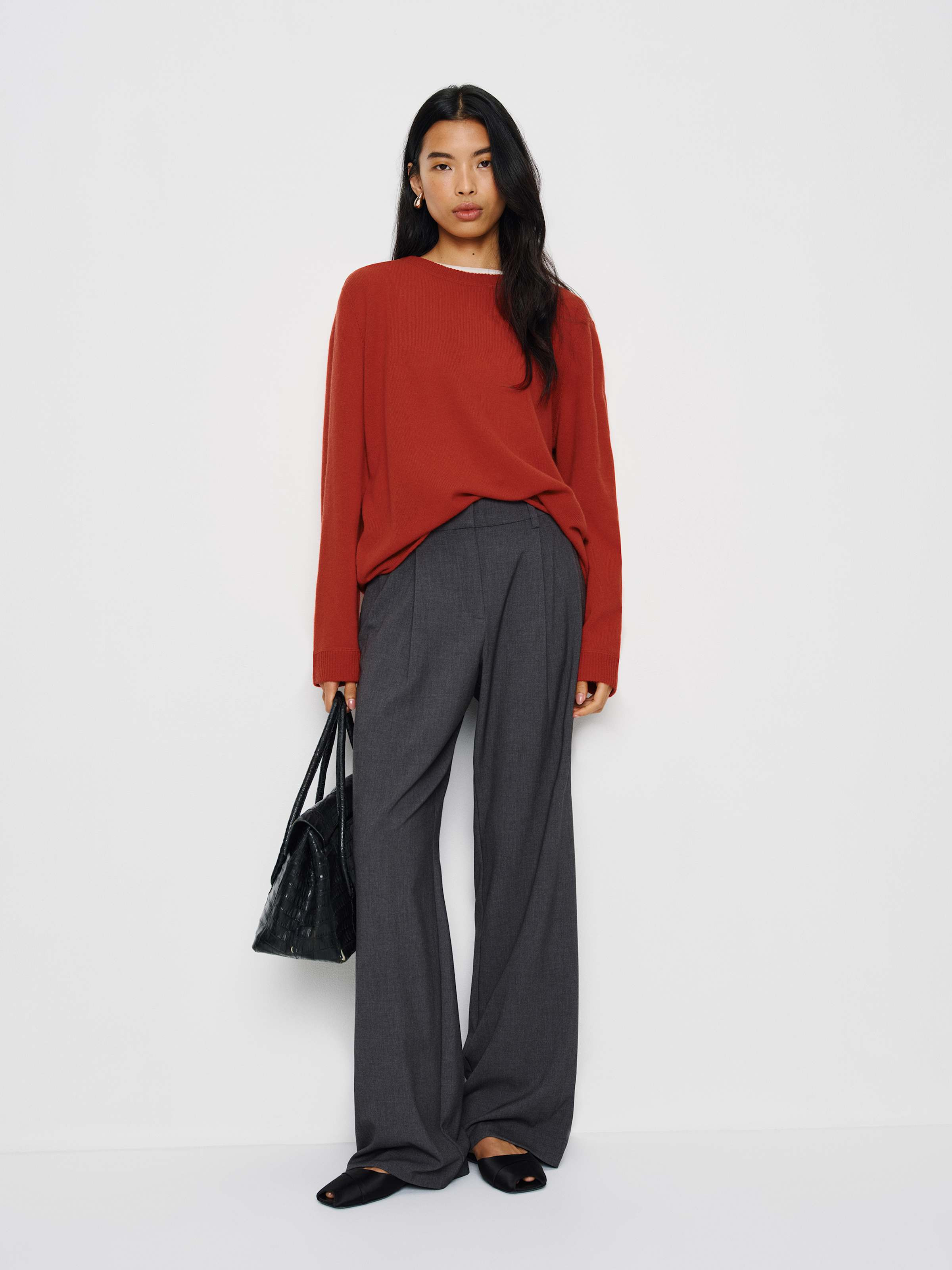 Cashmere Boyfriend Sweater | Reformation (Global)