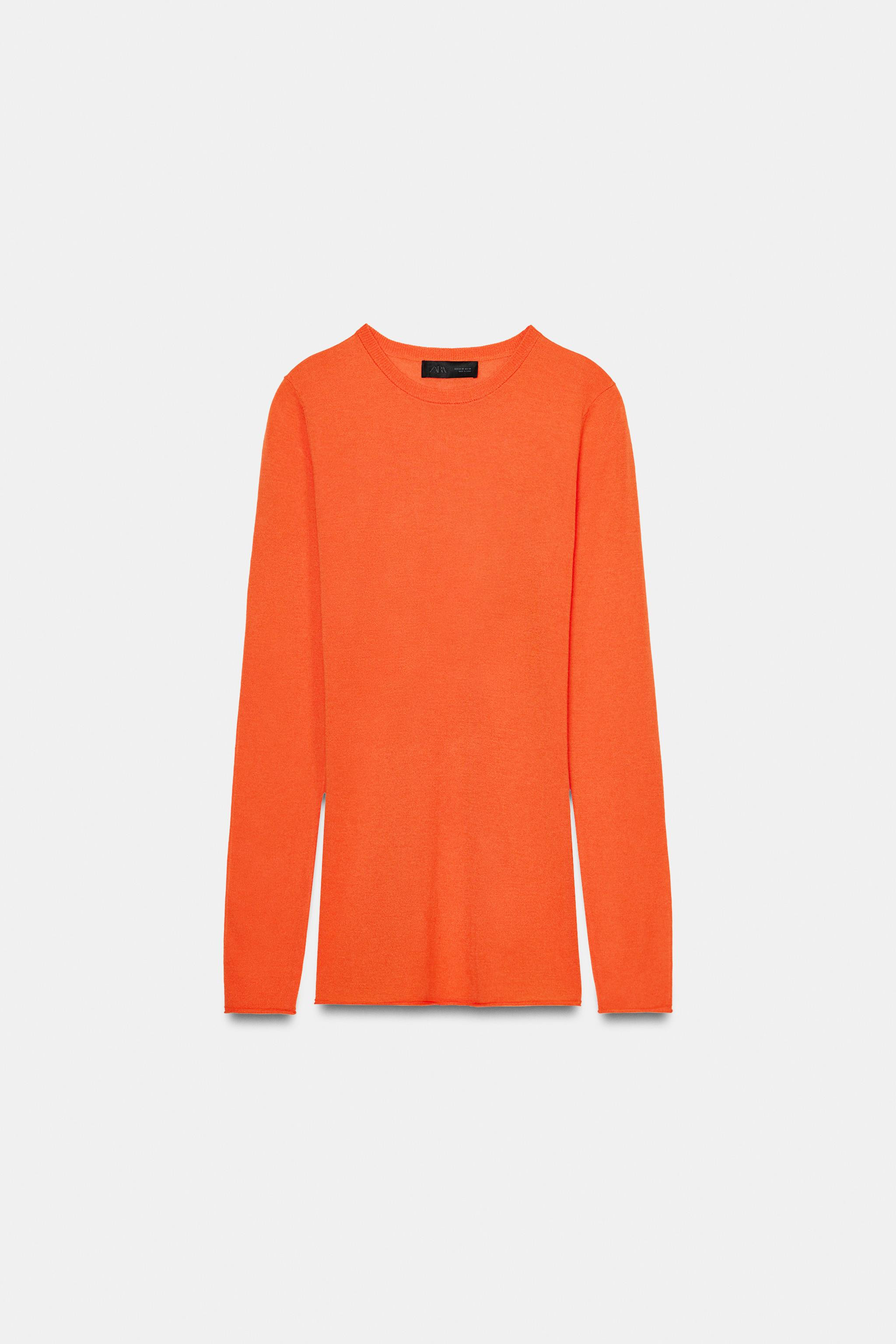 FINE KNIT WOOL JUMPER | Zara US