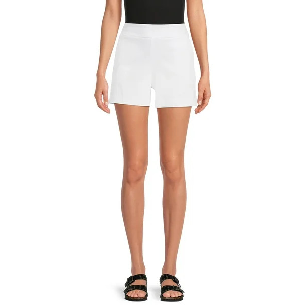 Time and Tru Women's Pull On Millennium Shorts - Walmart.com | Walmart (US)
