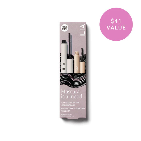 Ilia
                                
                                Mascara Is A Mood Set | Credo Beauty