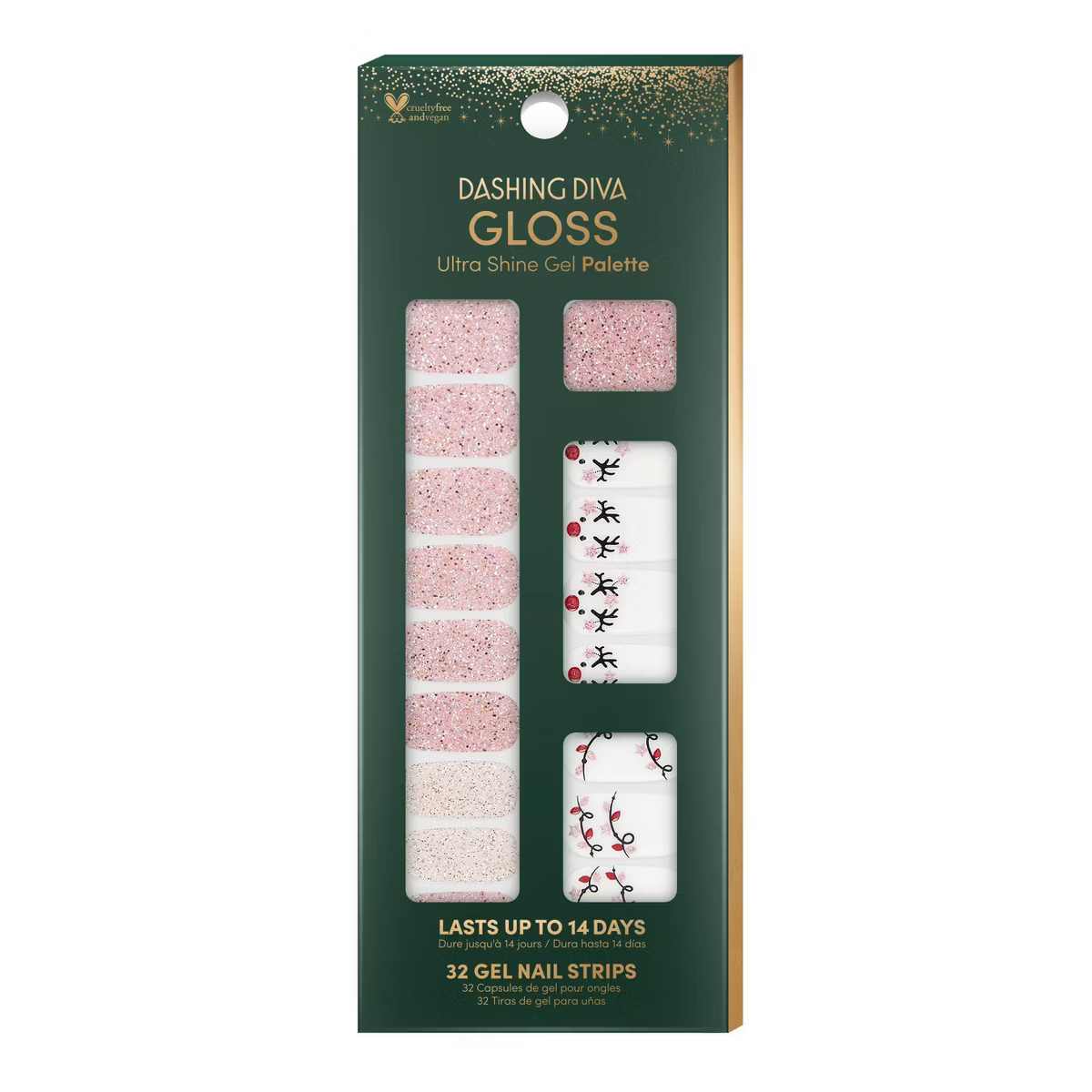 Dashing Diva Gloss Nail Art - Light Show Gloss Palette - 32ct | Target