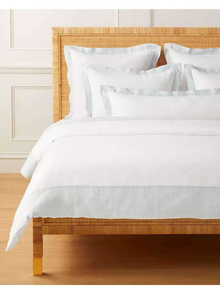 Salento Linen Duvet Cover | Serena and Lily