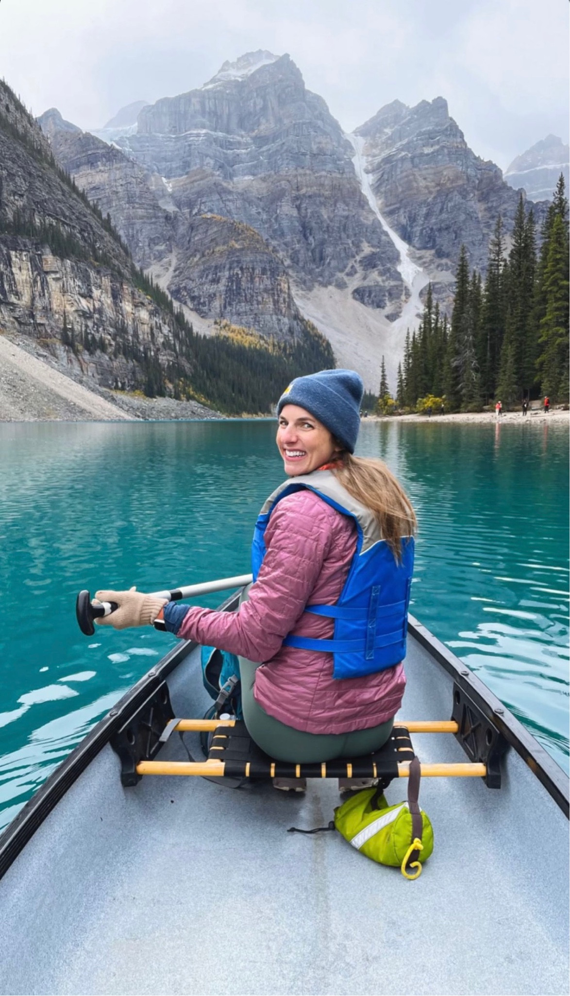 Carhartt beanie, puff hooded jacket from Patagonia, Lululemon swiftly tech long sleeve shirt 2.0 - race length and their align leggings in color dark Forest  (fall fitness outfit)

#LTKfitness #LTKSeasonal