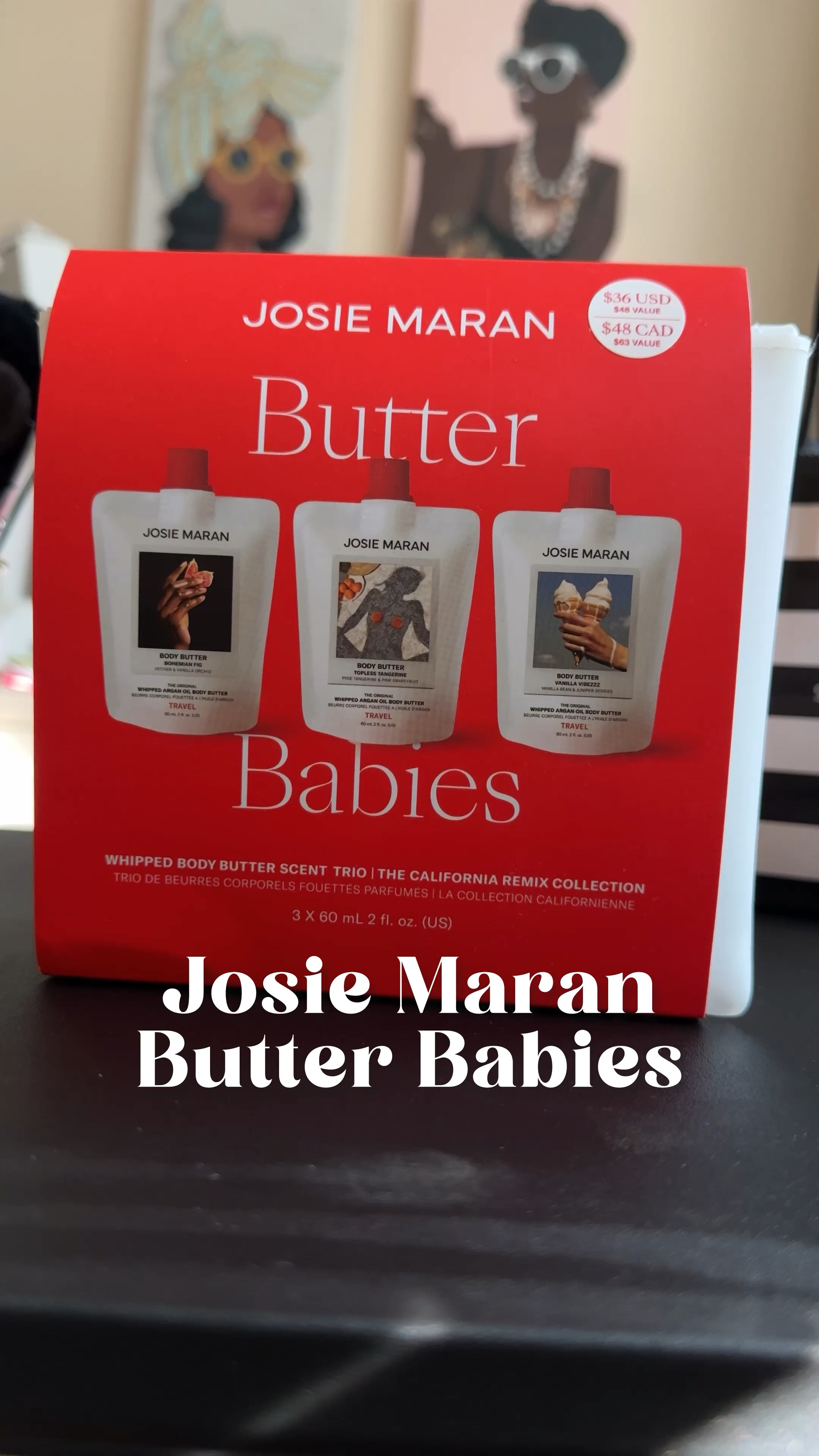 This Josie Maran travel lotion set comes in handy when you want to travel with options, but don’t want to take up a lot of room in your bag. 

#LTKTravel #LTKVideo #LTKBeauty