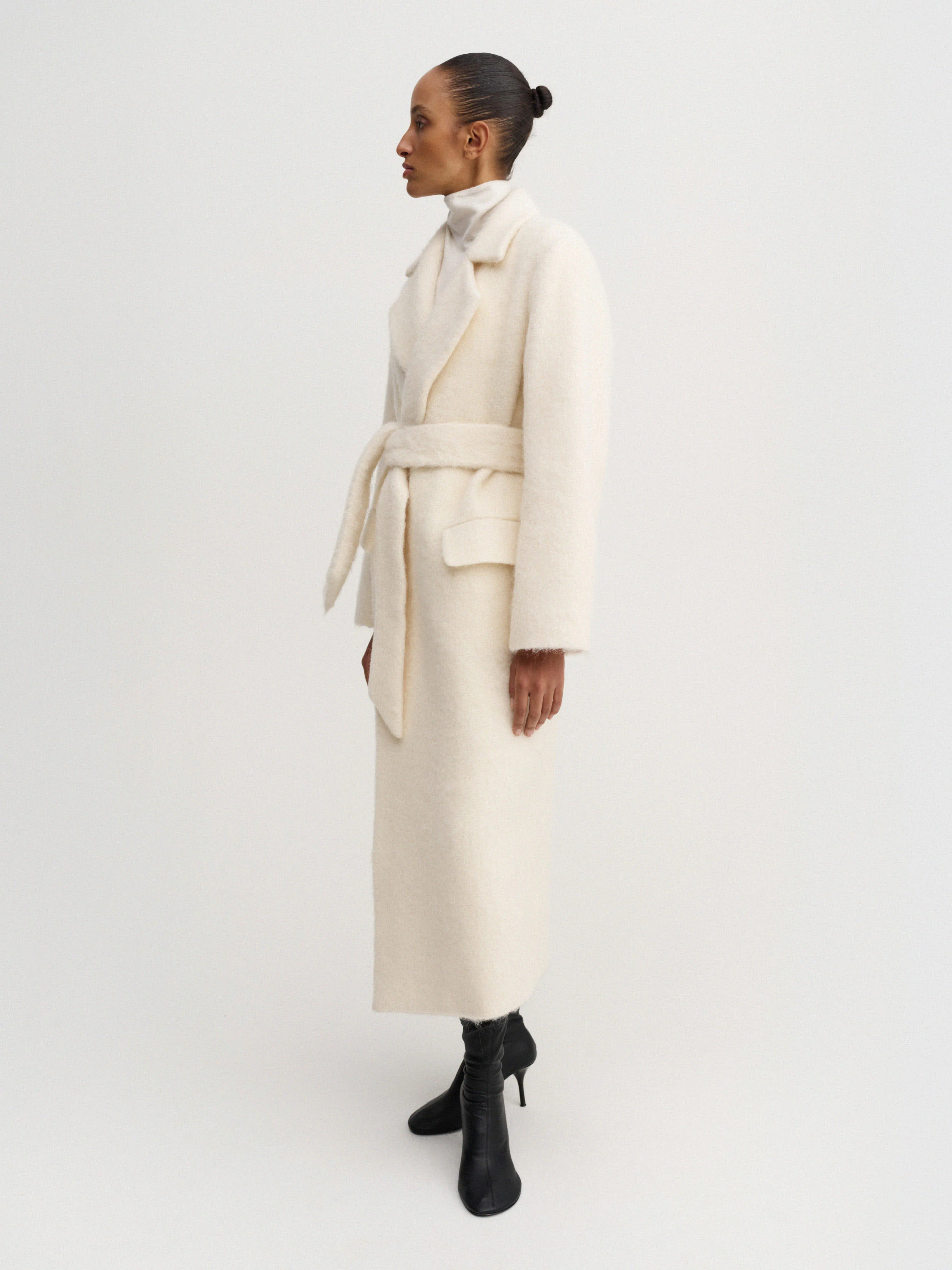 Ivy Coat, cream | Almada Label