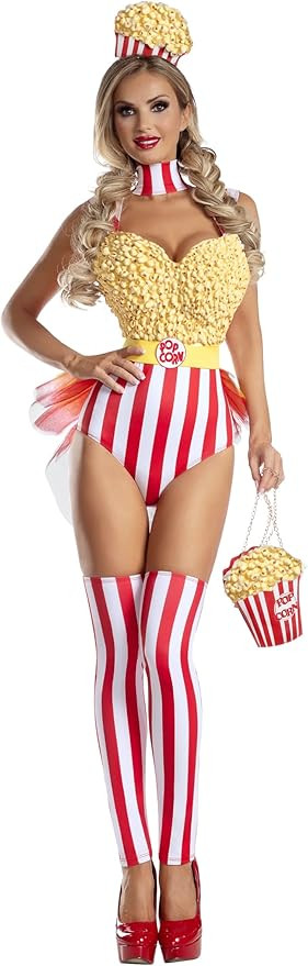 Party King Womens Women's Pop Babe Costume | Amazon (US)