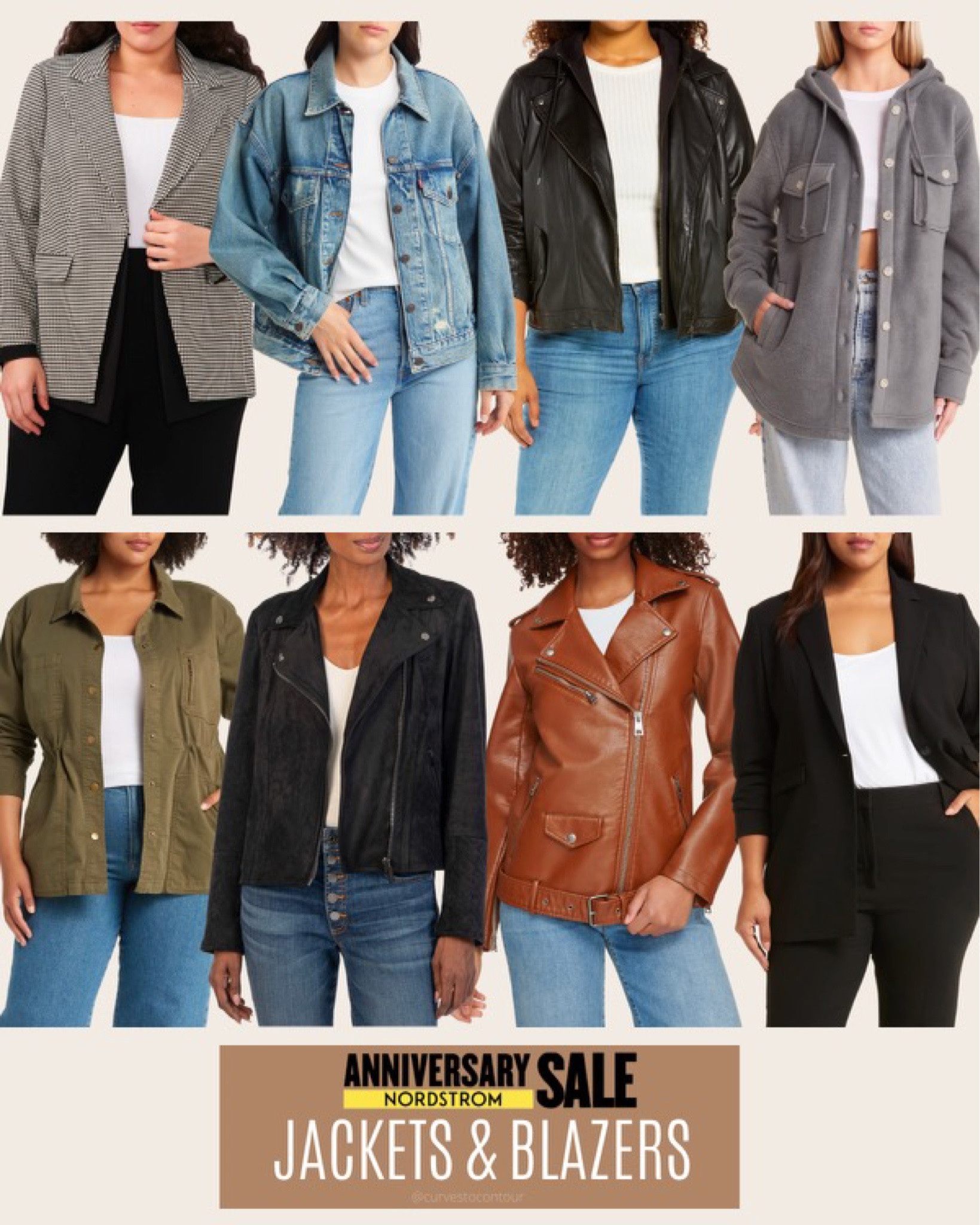 Nordstrom Anniversary Sale Jackets & Blazers
Midsize Style | Midsize Fashion | Fall Fashion | Plus Size Fashion | Plus Size Style | Fall Outfits | Denim | Jeans

#LTKstyletip #LTKxNSale #LTKsalealert