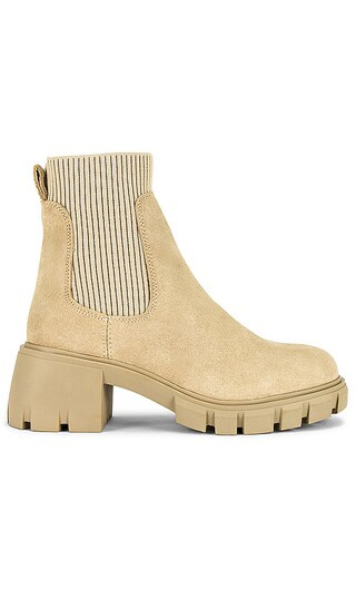 Steve Madden Hayle Bootie in Beige. - size 10 (also in 6, 7.5, 8, 8.5, 9, 9.5) | Revolve Clothing (Global)