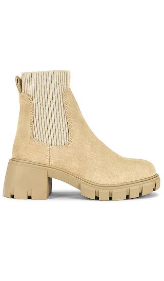 Hayle Bootie in Sand Suede | Revolve Clothing (Global)