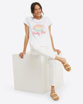 What Would Dolly Do Rainbow T-Shirt | Draper James (US)