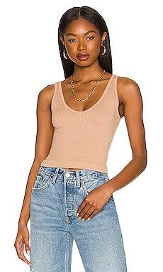 Free People Solid Rib Brami in Tea Tree from Revolve.com | Revolve Clothing (Global)