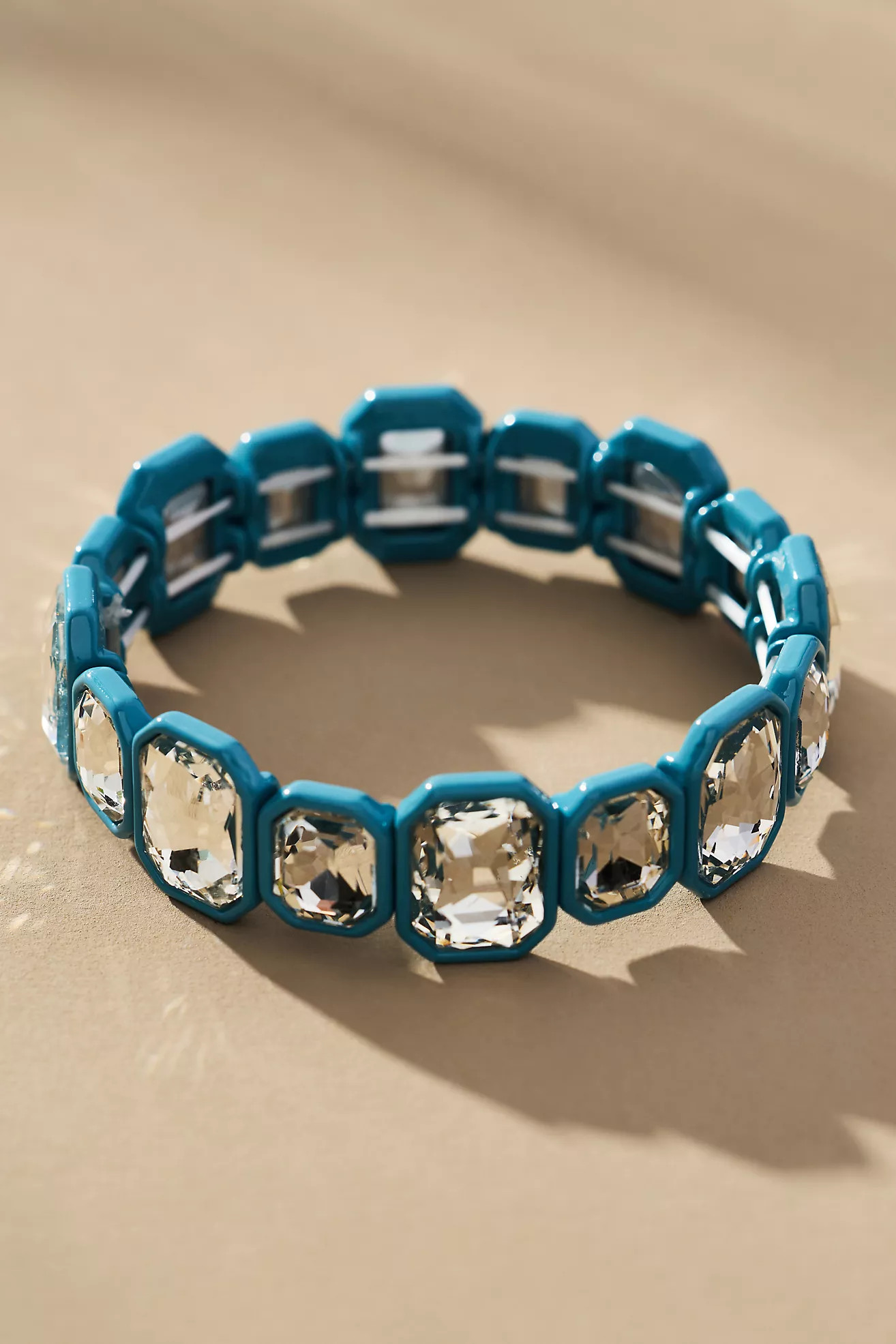 Crystal Colorful Stretch Bracelet | Anthropologie (US)