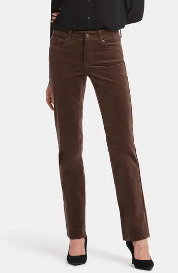 Marilyn Corduroy Straight Leg Pants | Nordstrom