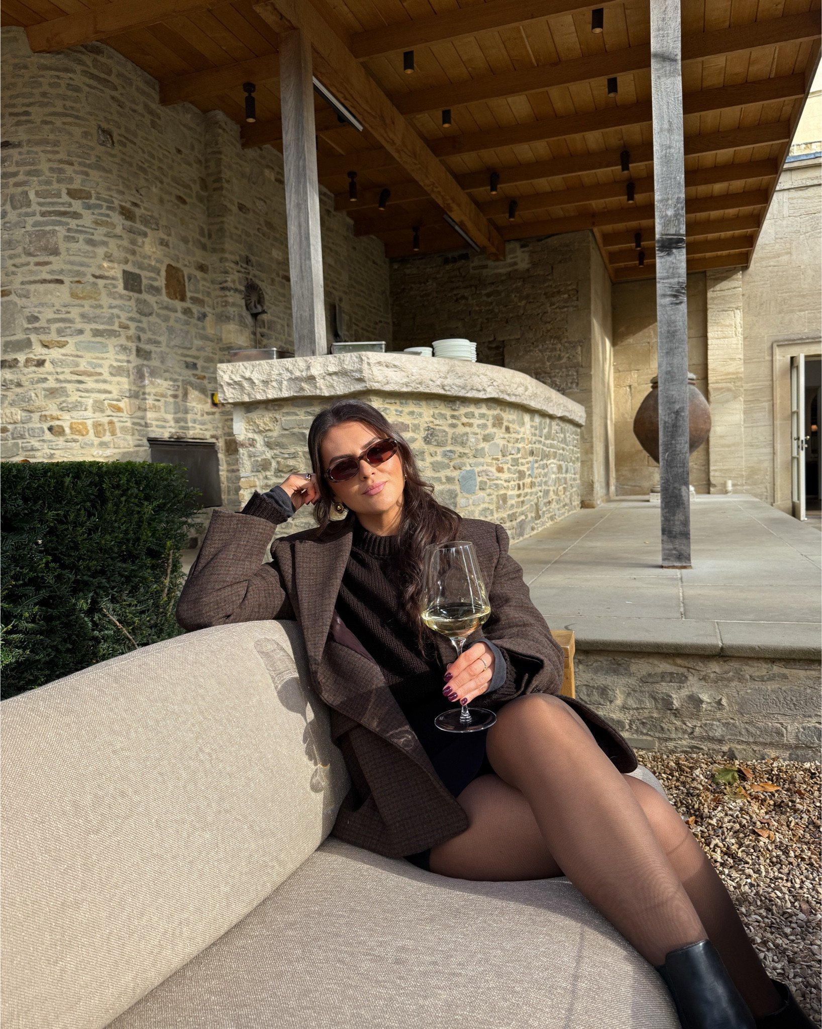 Brown checkered wool blazer #autumn 

#LTKwinter #LTKeurope #LTKireland