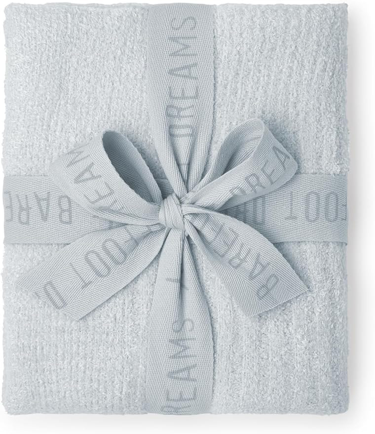 Barefoot Dreams CozyChic Lite Blanket, 30" X 40" (Blue, 30x40) | Amazon (US)