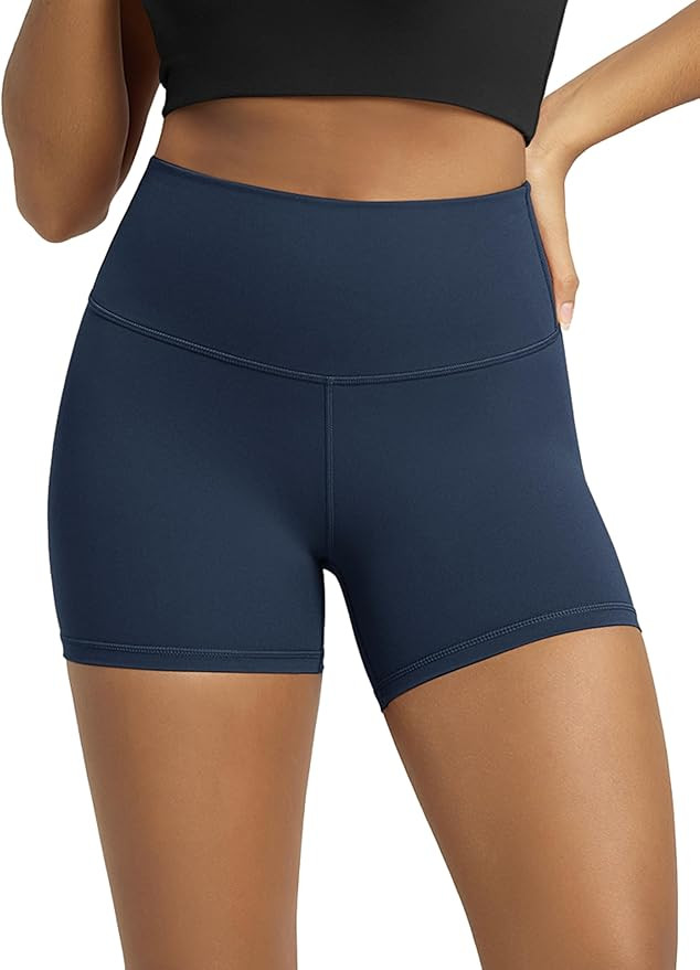 ODODOS Tummy Control Compression Shorts for Women, 4" / 6" / 8" / 10" High Waist Workout Biker Sh... | Amazon (US)