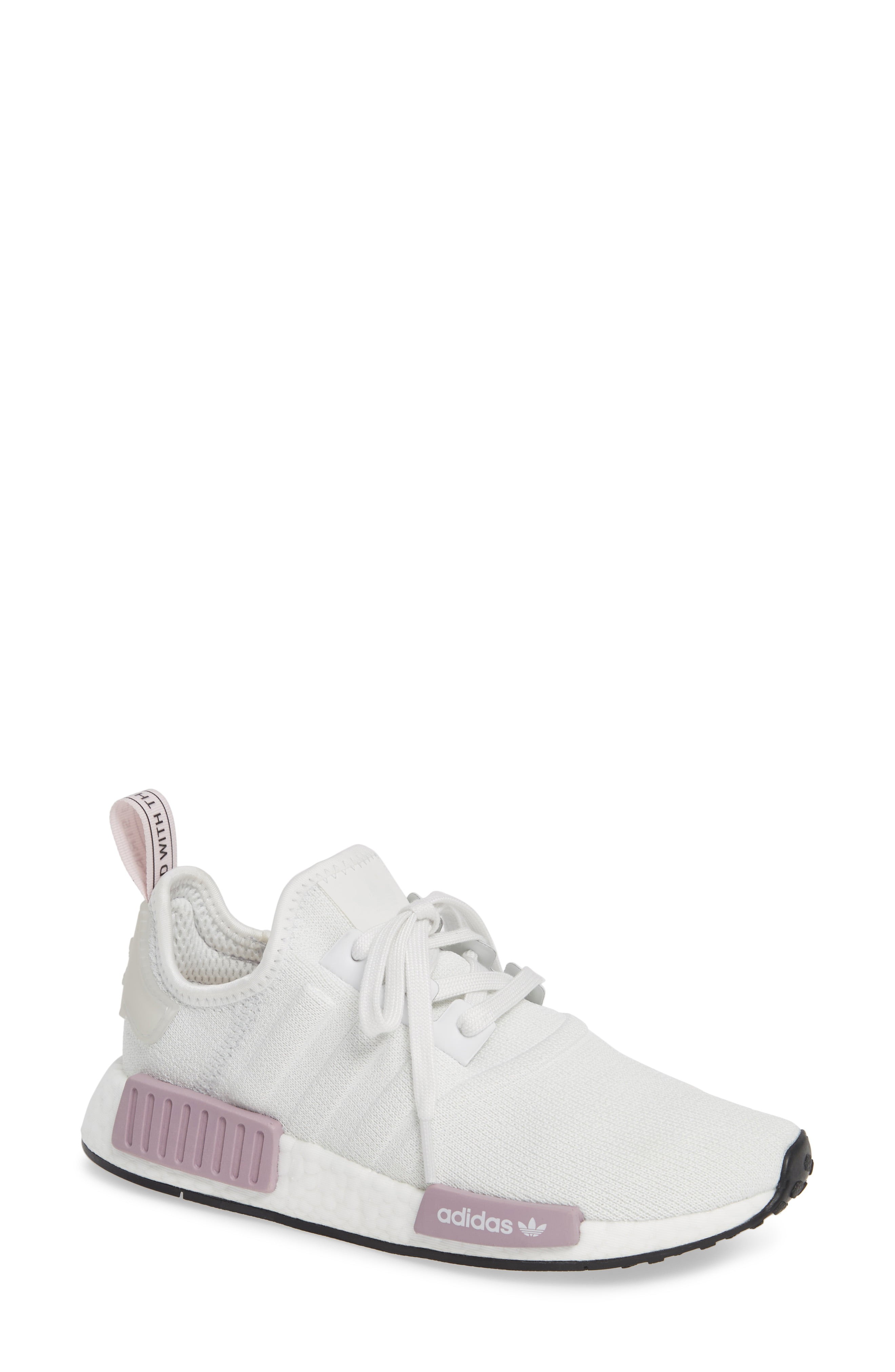 Women's Adidas Nmd R1 Athletic Shoe, Size 7 Women's / 6 Men's M - White | Nordstrom
