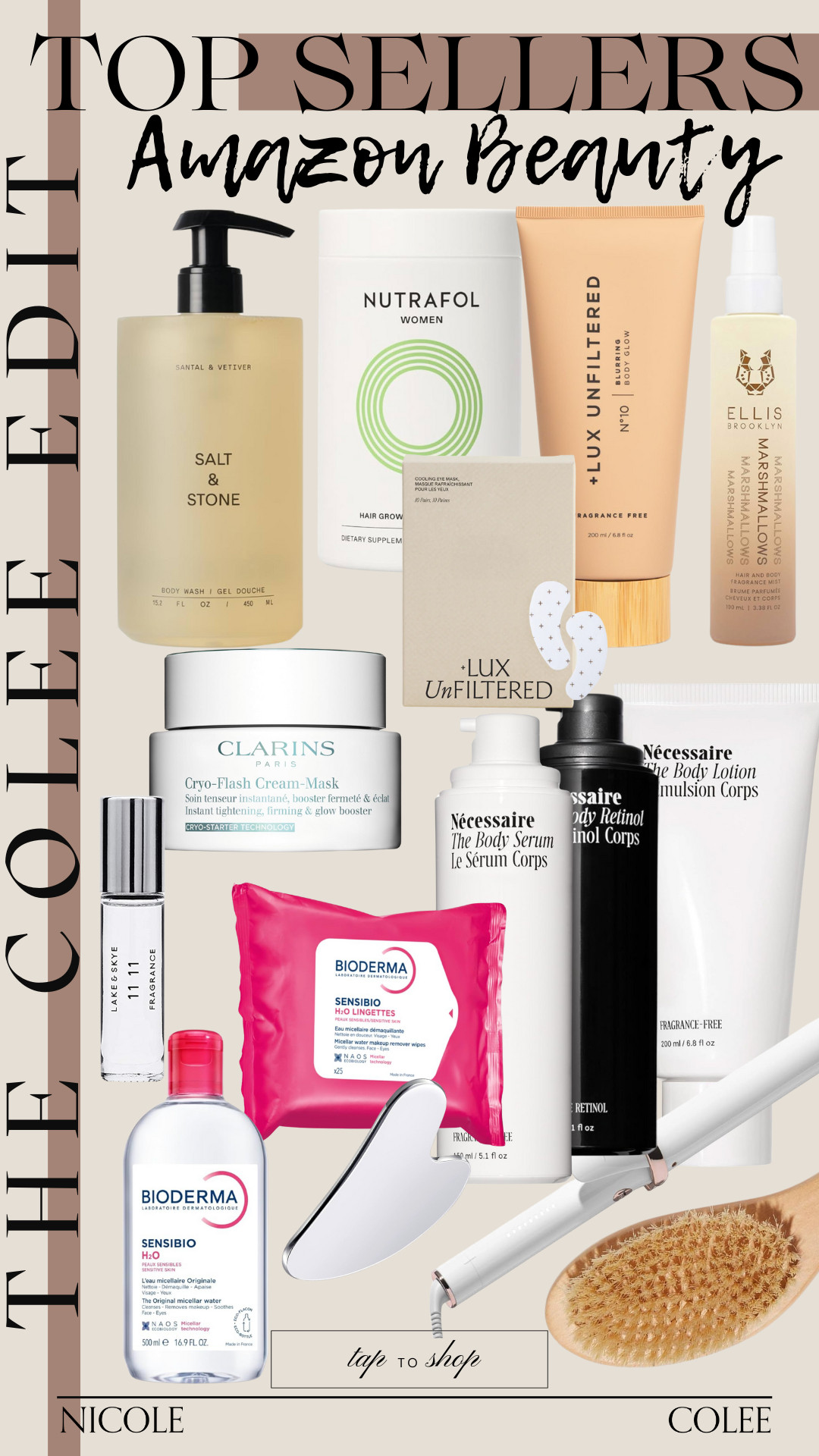 Shop my latest beauty faves from Amazon. LOVE these!!

Nicole Colee, beauty, lux unfiltered, necessaire, salt & Stone, clarins, Lake & Sky, nutrafol

 

 

#LTKGiftGuide #LTKdayinmylife #LTKselfcare