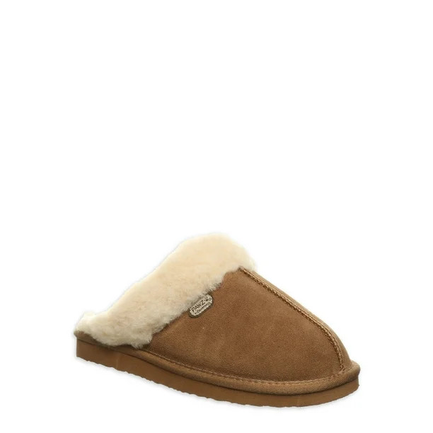 PAWZ by Bearpaw Genuine Suede Women's Mackenzie Slipper - Walmart.com | Walmart (US)