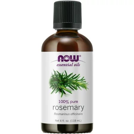 NOW Essential Oils, Rosemary Oil, Purifying Aromatherapy Scent, Steam Distilled, 100% Pure, Vegan, C | Walmart (US)