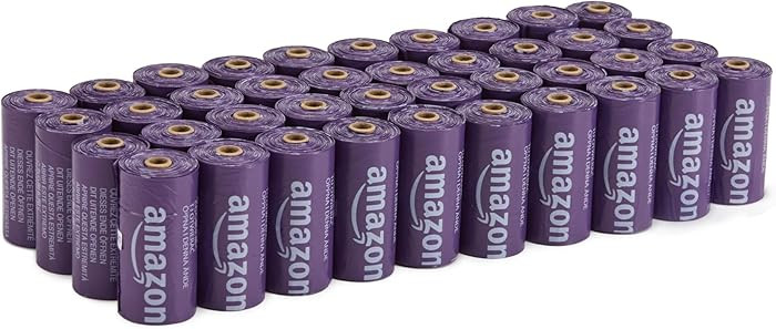 Amazon Basics Premium Dog Poop Bags, 600 Count, Enhanced Leakproof, Premium Lavender Scented | Amazon (US)