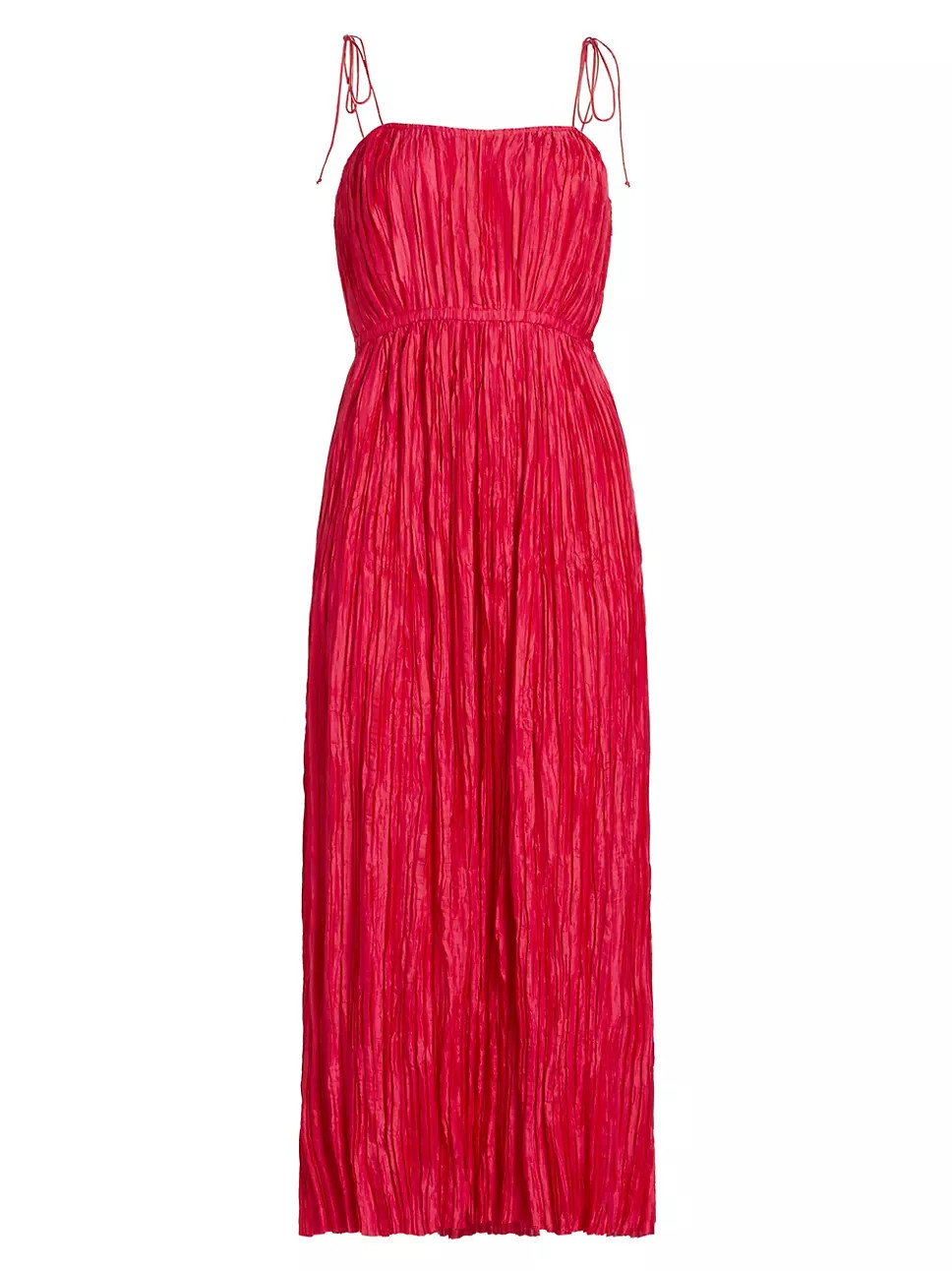 Orla Crinkled Sleeveless Midi-Dress | Saks Fifth Avenue