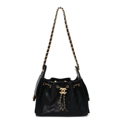 Chanel Caviar Quilted Mini Chanel 25 Handbag Black | FASHIONPHILE (US)