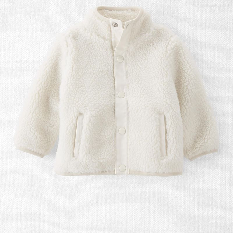 Baby Recycled Sherpa Jacket | Carter's