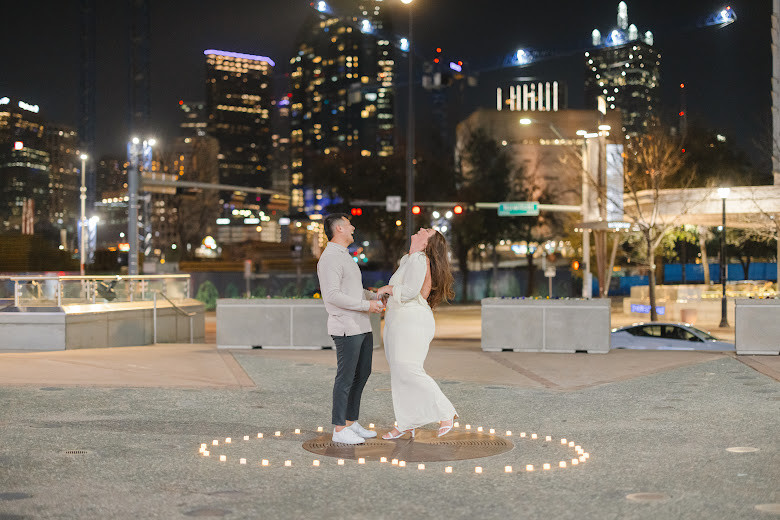 Engagement at American Airlines Center 

 