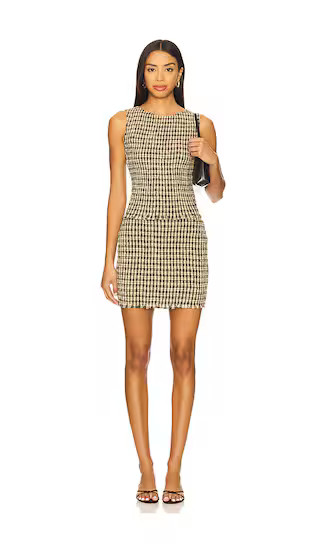 Skye Skirt Set in Brown Plaid | Revolve Clothing (Global)