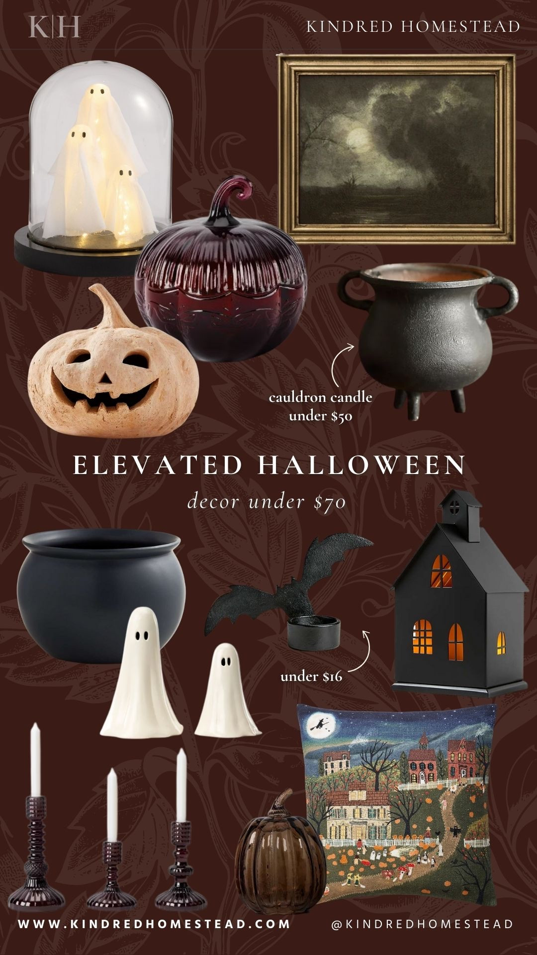 Elevated Halloween decor and seasonal decorating for timeless yet collected decor! 

#LTKHome #LTKSeasonal