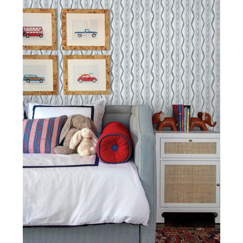 Rhys 33' L x 20.5'' W Wallpaper Roll | Wayfair Professional