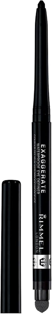 Rimmel London - Exaggerate Waterproof Eye Definer, built-in smudger & sharpener, creamy matte fin... | Amazon (CA)