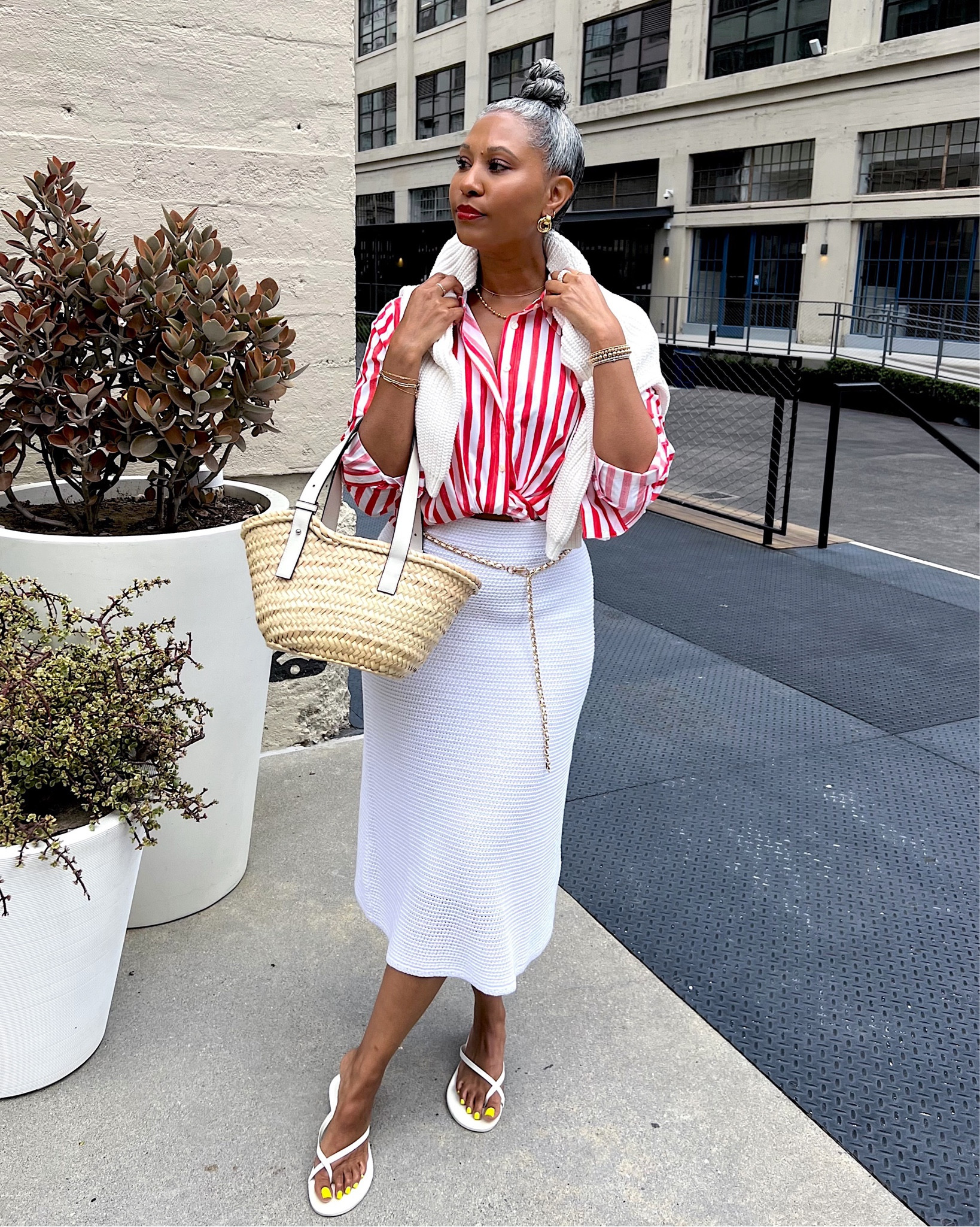 Feeling so chic in this ❤️🤍 Ann Taylor look! #LTKcurves 

#LTKshoecrush #LTKstyletip