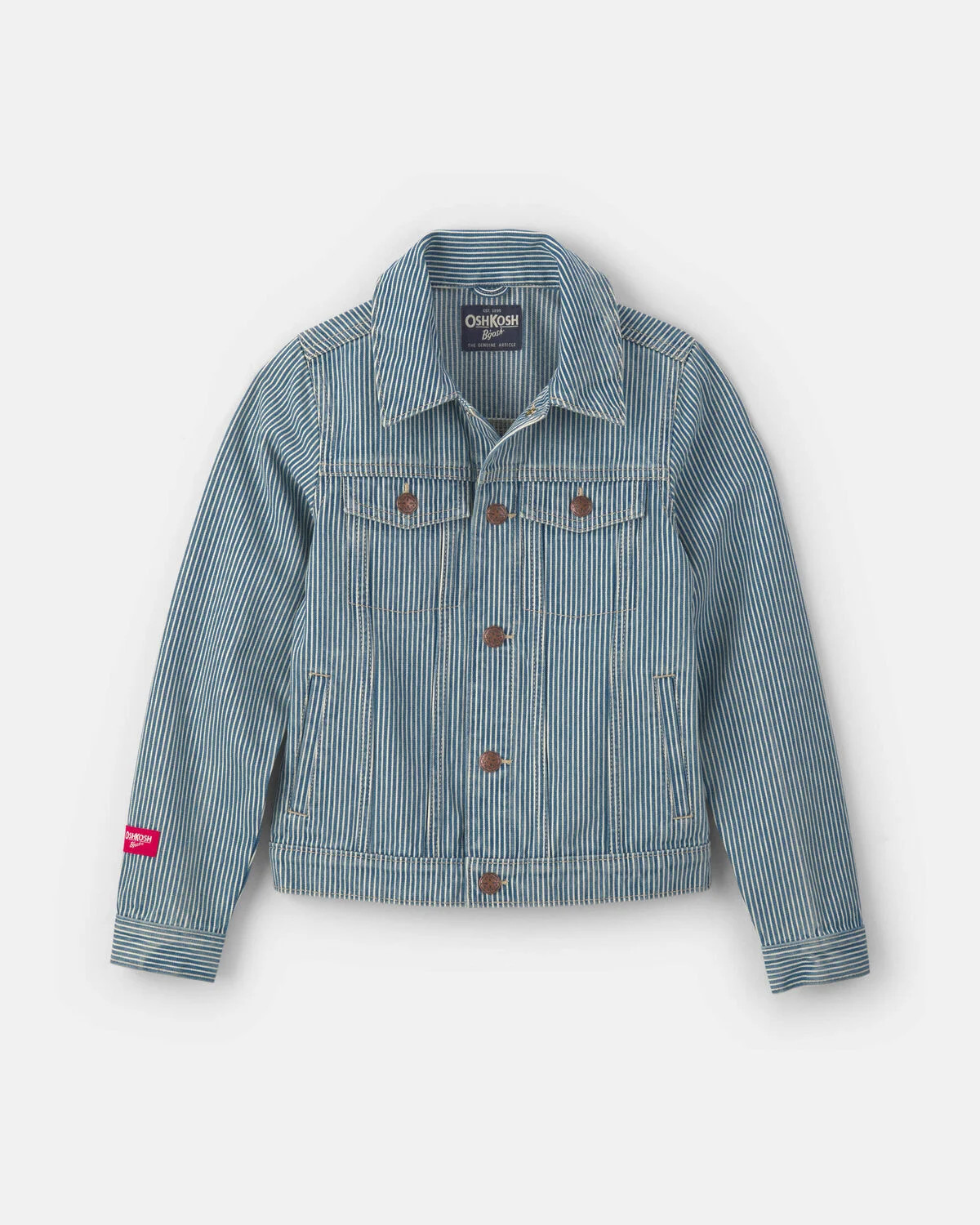 Kids Hickory Denim Jacket - Light Wash | Carter's Inc