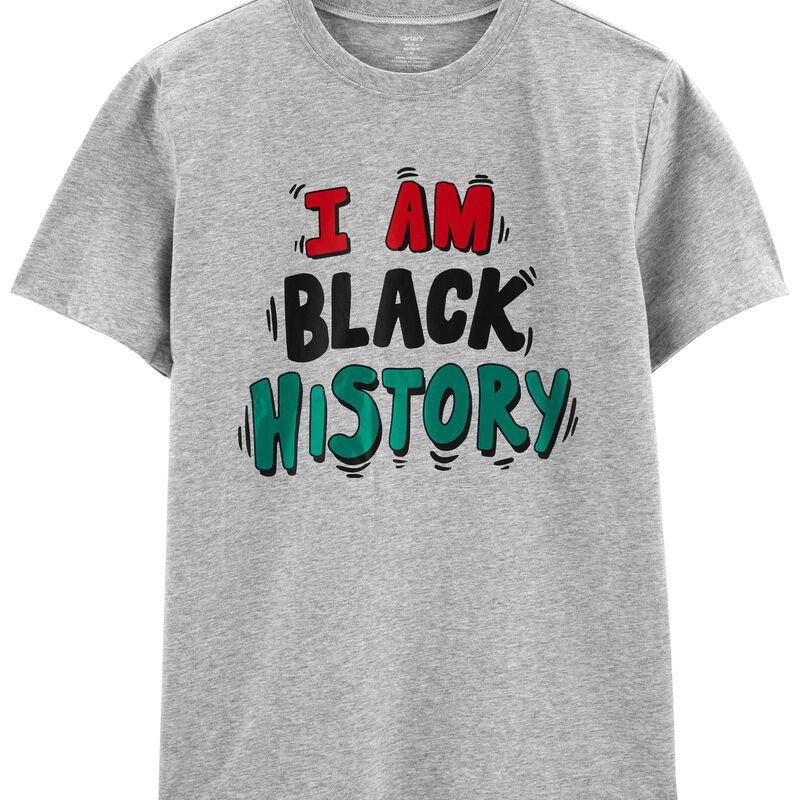 Adult Unisex Black History Jersey Tee | Carter's