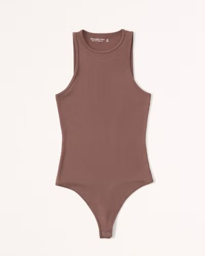 Women's Essential Ribbed Tank Bodysuit | Women's | Abercrombie.com | Abercrombie & Fitch (US)