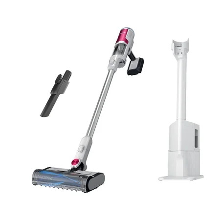 Shark Clean & Empty Cordless Stick Vacuum, Carpet and Hardfloors, Auto Empty Base, Self Cleaning Brushroll, HEPA Filter, 40-Min Run Time, BU3120 White | Walmart (US)