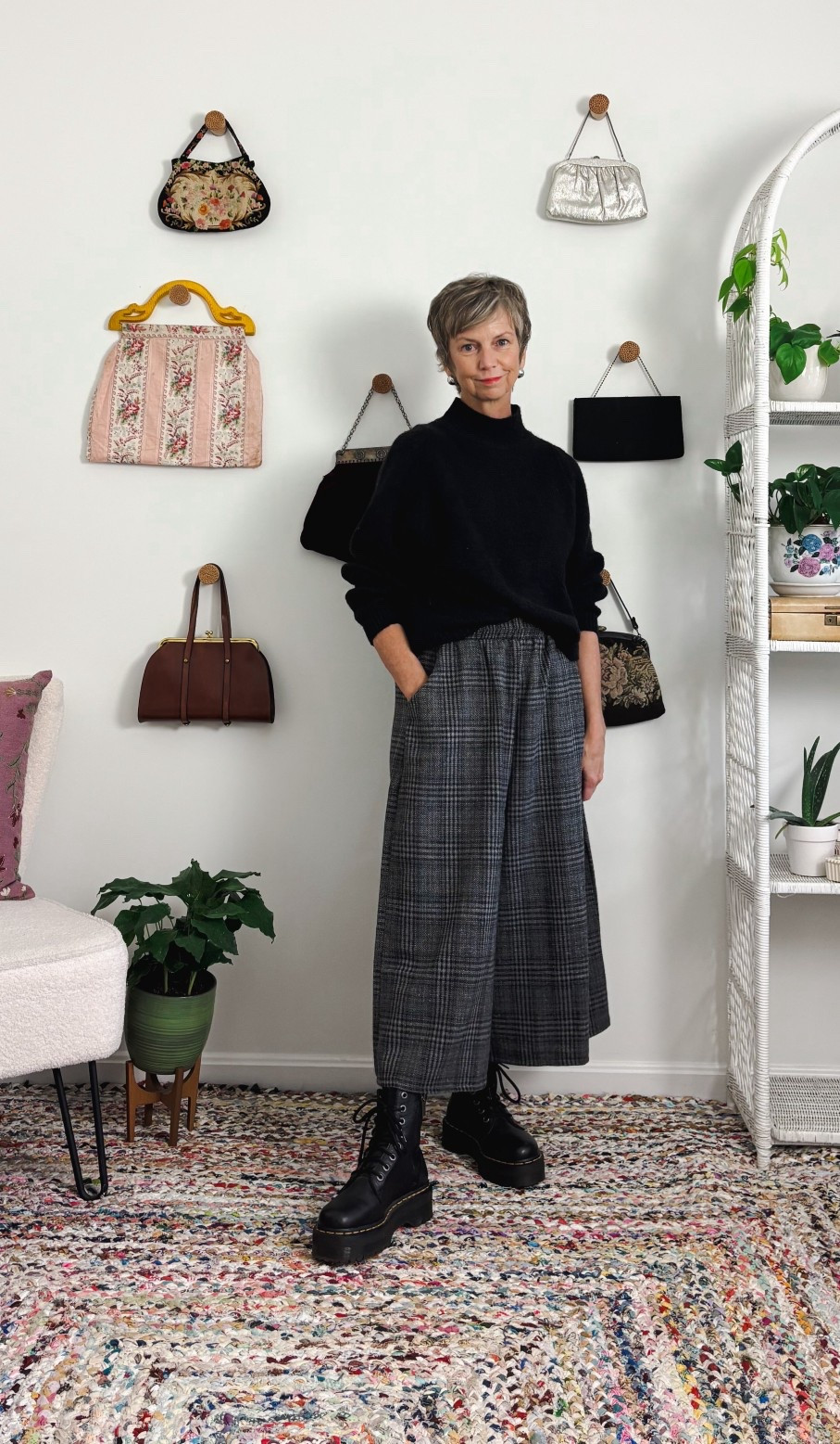 Extra wide leg and boots. You can't go wrong. 

#LTKHoliday #LTKootd #LTKOver40